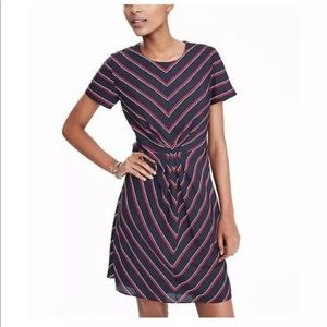 NWT Banana Republic Short-sleeve Crepe Dress